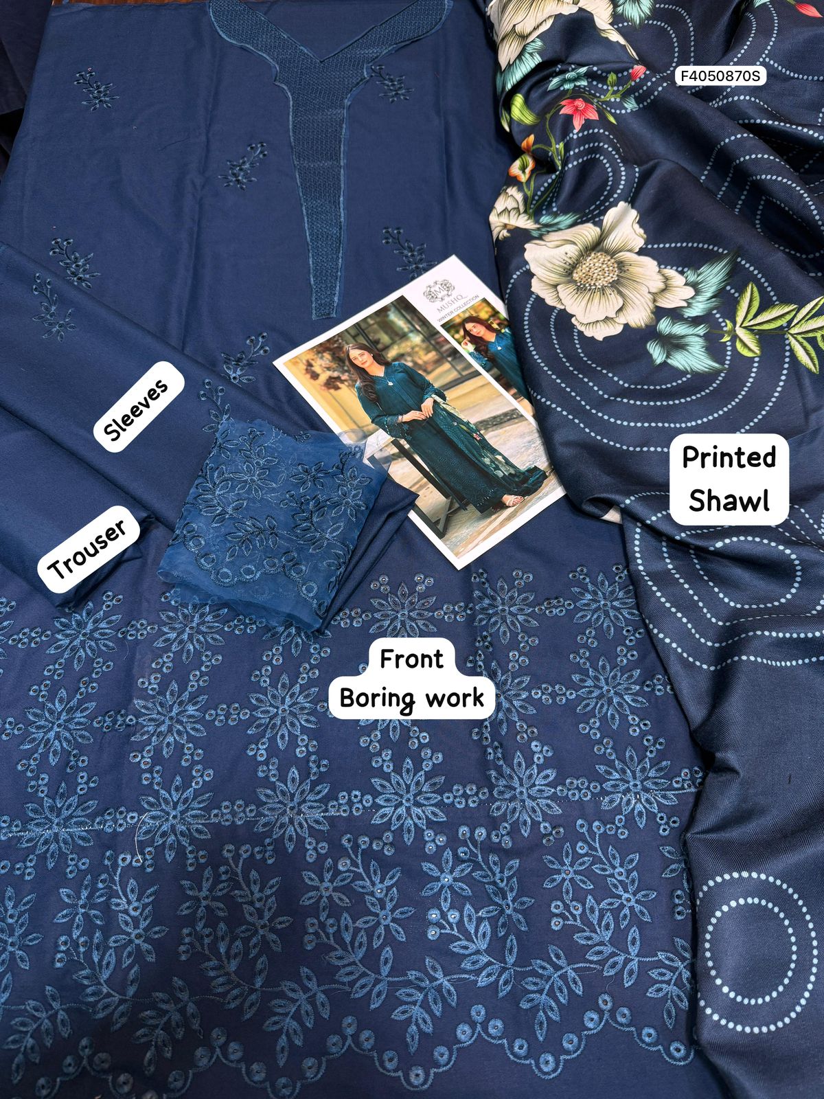 ๐ Mushq Hit Code 607 โ Premium 3PC Suit ๐